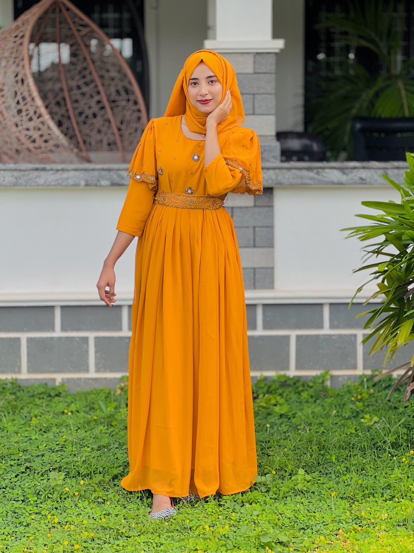 Party wear gown