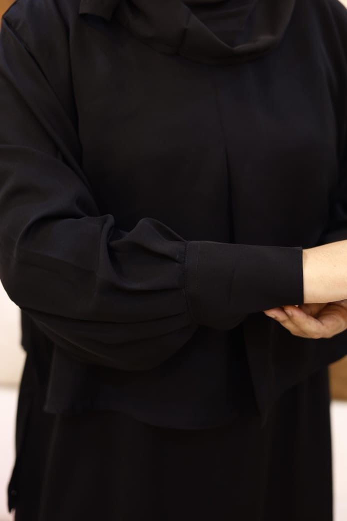 Stylish abaya and outer shirt