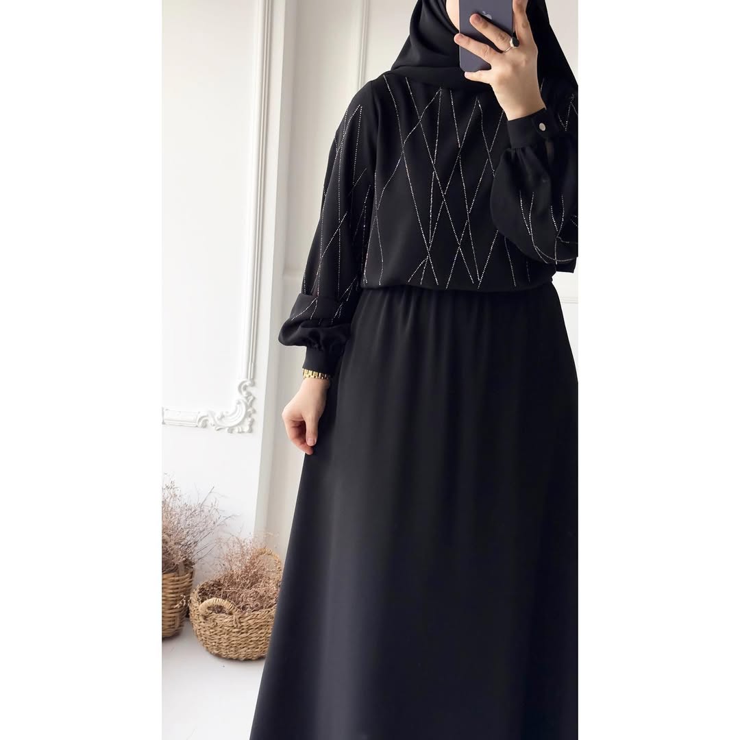 Handworked gown