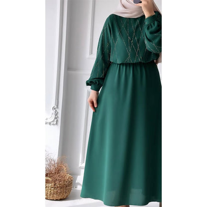 Handworked gown