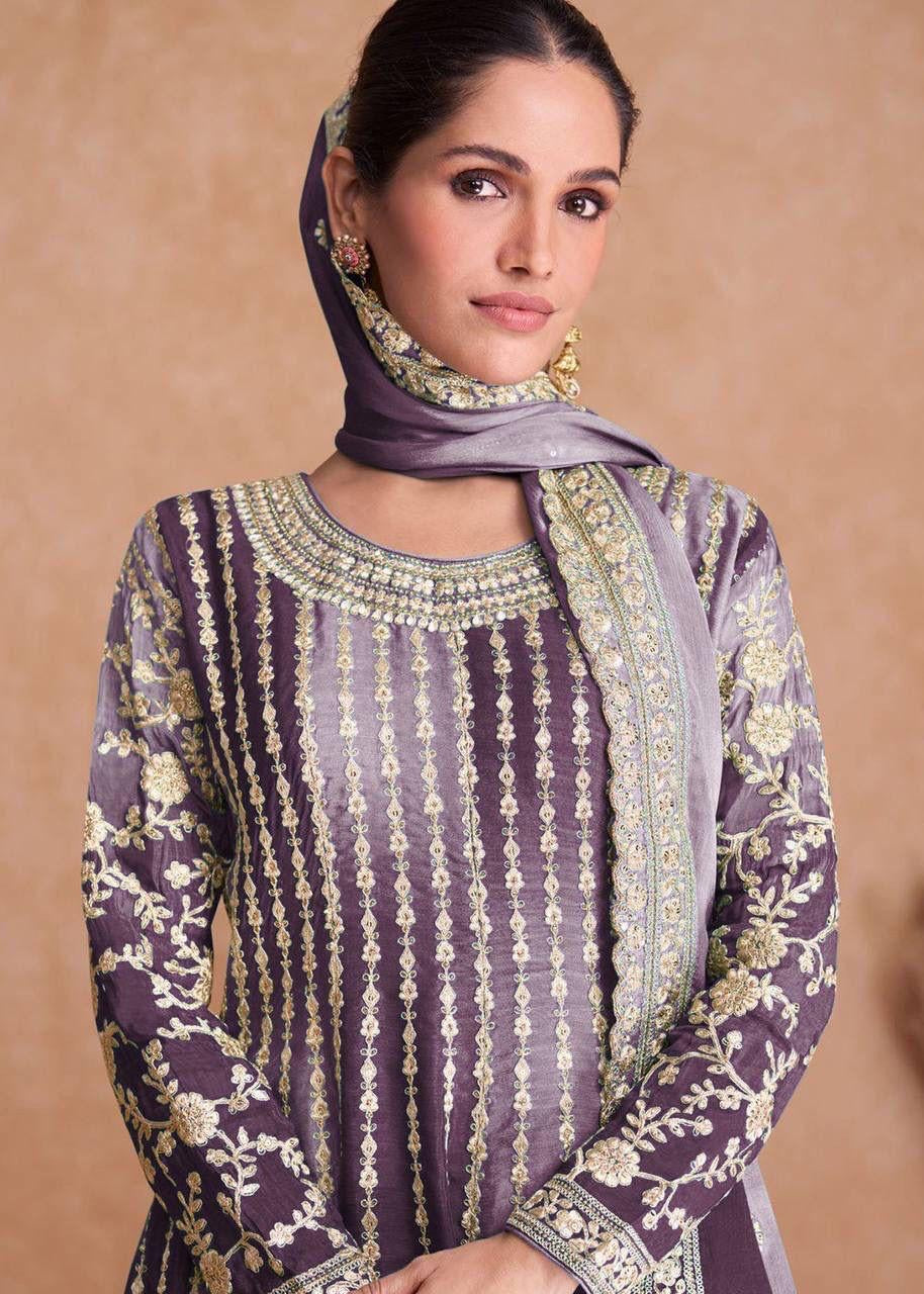 EMBROIDERY SHARARA