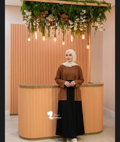 Rib shrug and inner with skirt