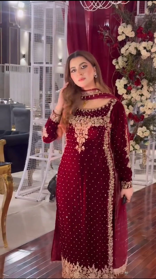 Viscose velvet designer suite