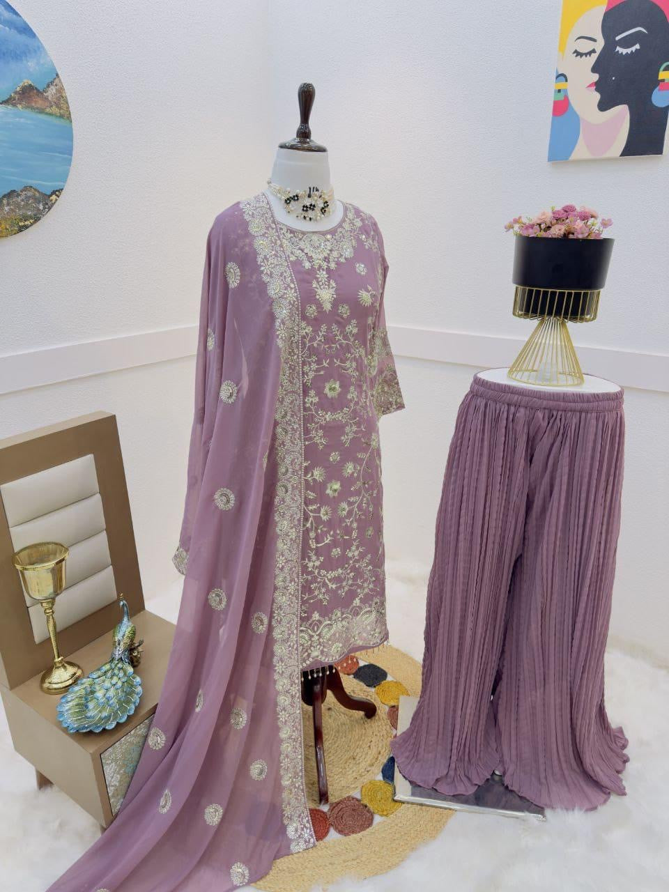 Georgette sharara set
