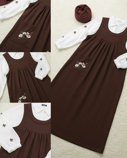 Pinafore and shirt