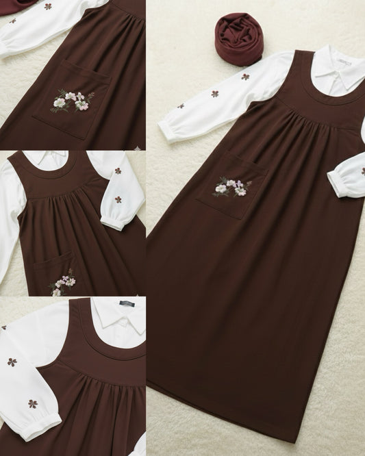 Pinafore and shirt