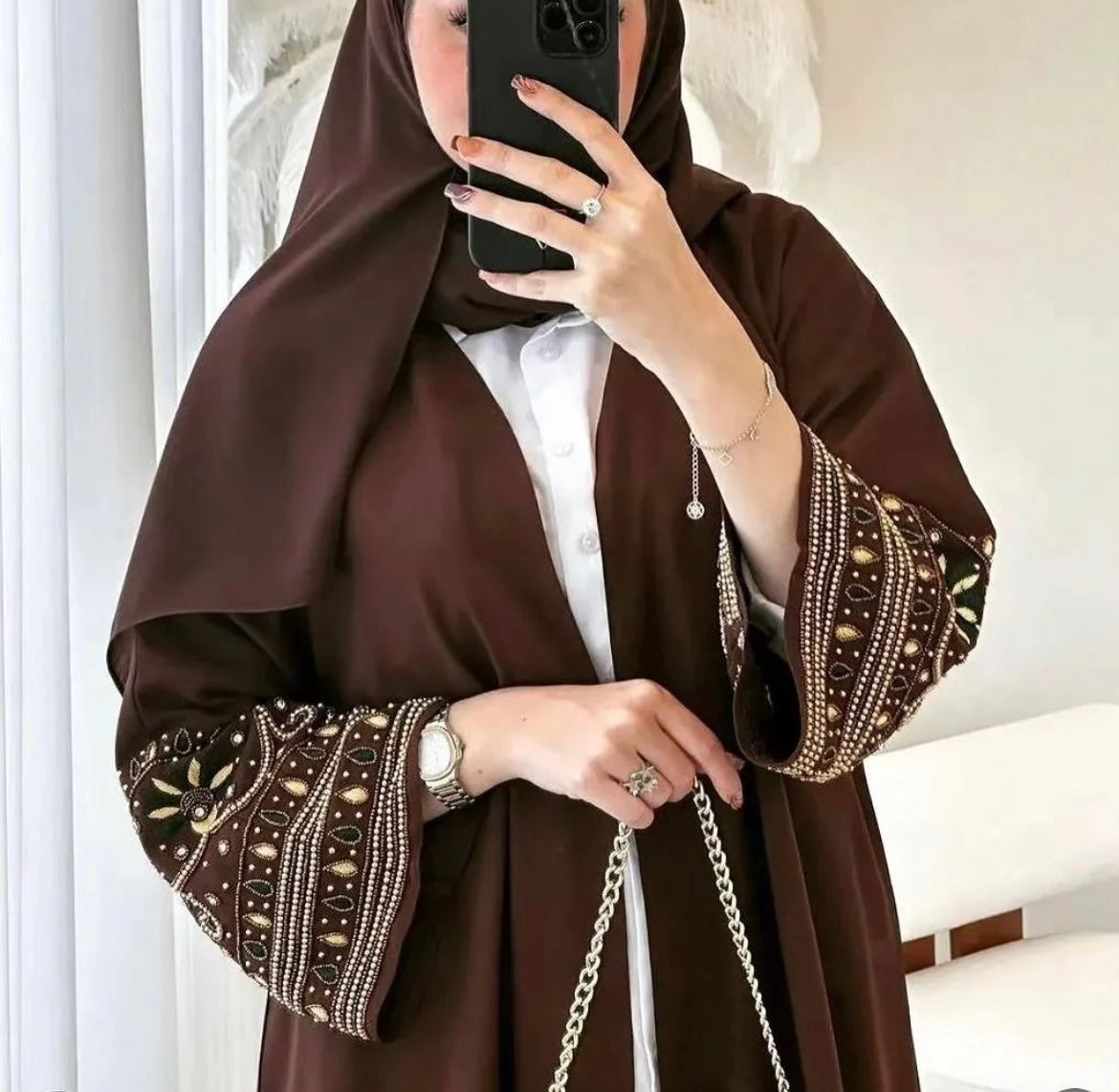 Handwork premium abaya