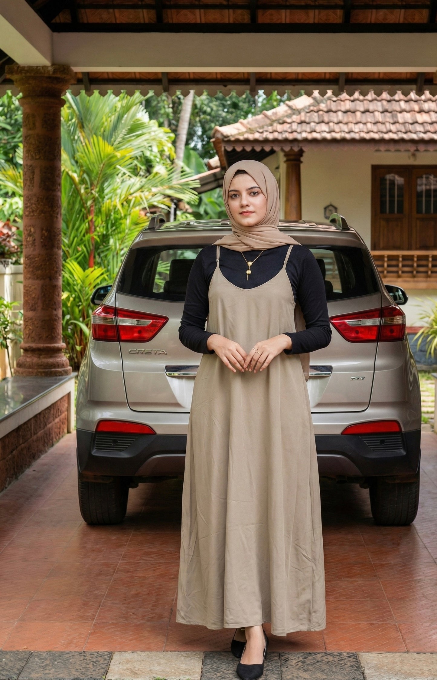 Rib inner and pinafore