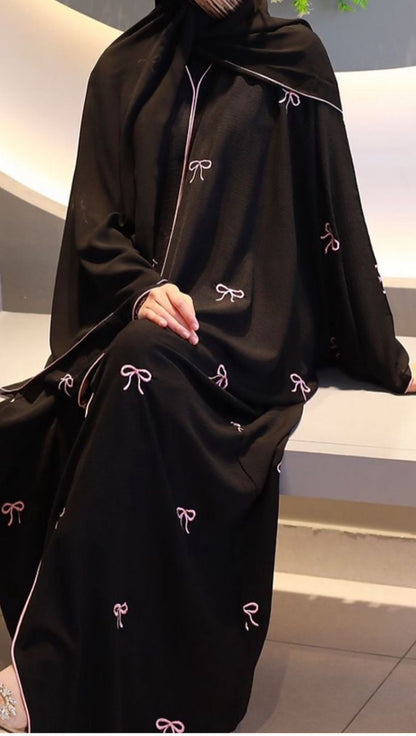 Bow premium abaya