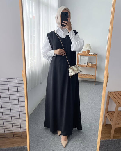 Shirt and pinafore