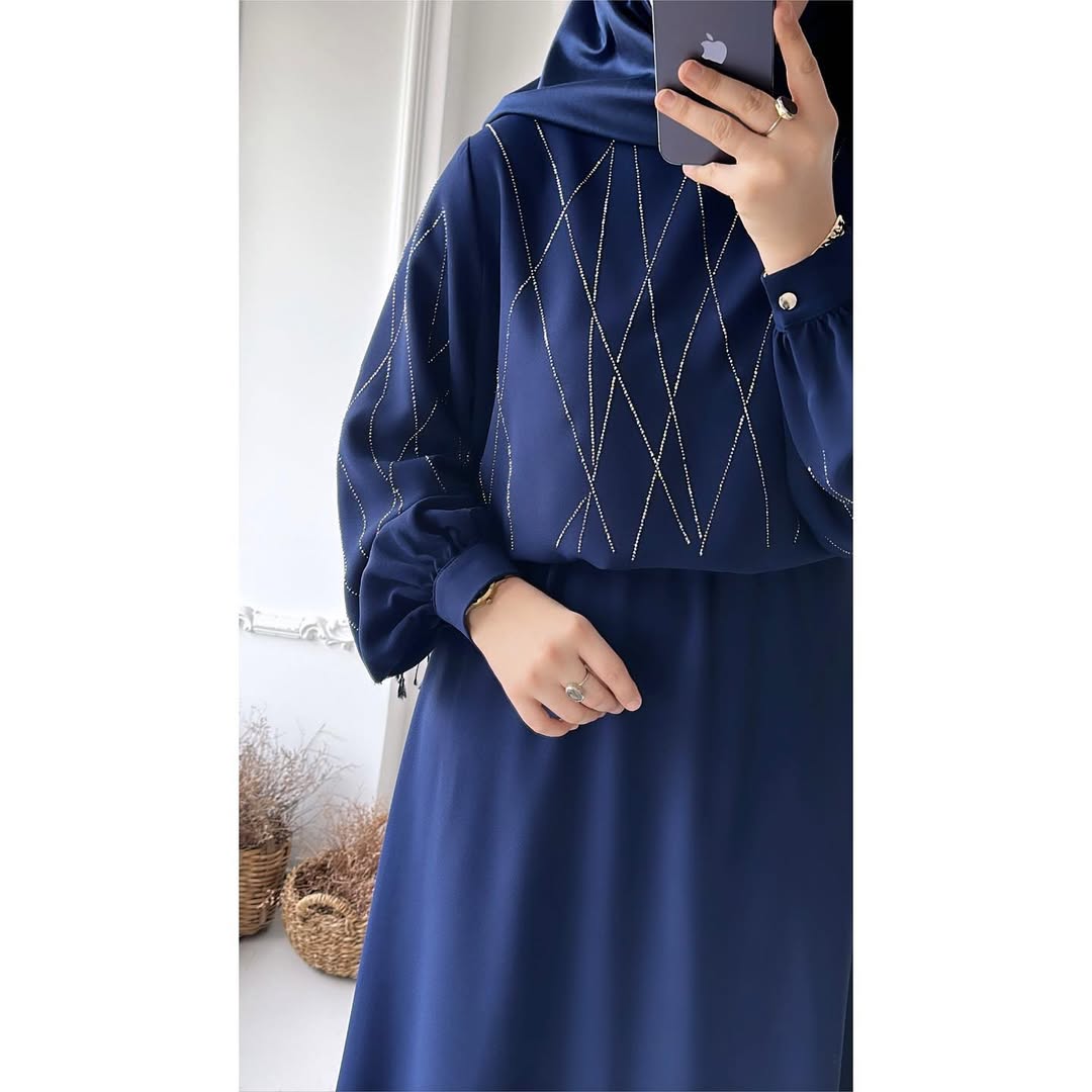 Handworked gown